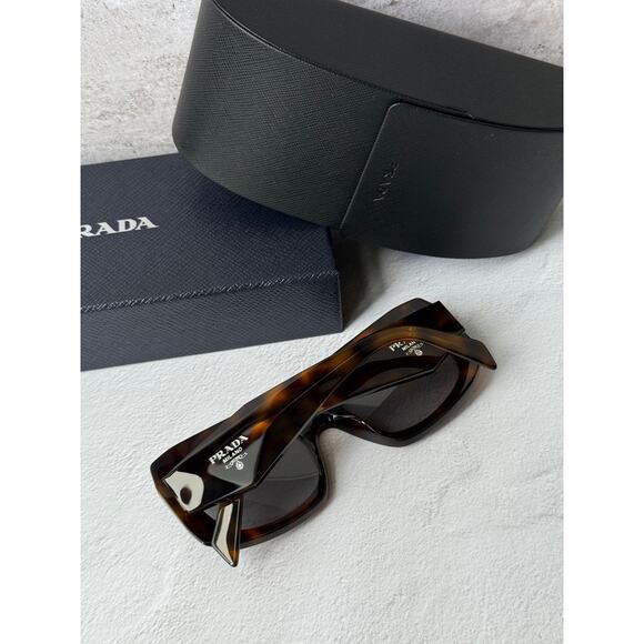 NEW Prada PR B23S Sunglasses in Havana Brown $489 main image 2